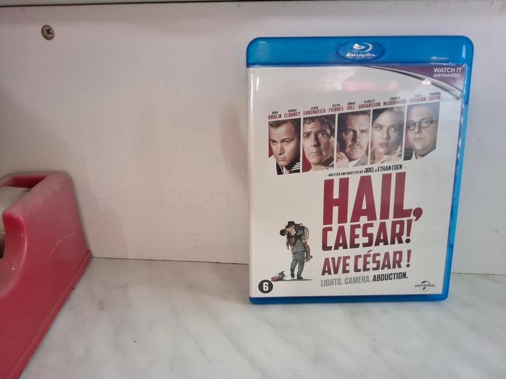 Hail, Caesar! Blu-ray - Coen Brothers Film, Cd's en Dvd's, Blu-ray, Zo goed als nieuw, Humor en Cabaret, Ophalen of Verzenden