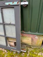 Oude schuurdeur, Doe-het-zelf en Verbouw, Kozijnen en Schuifpuien, Gebruikt, 225 cm of meer, Hout, Ophalen