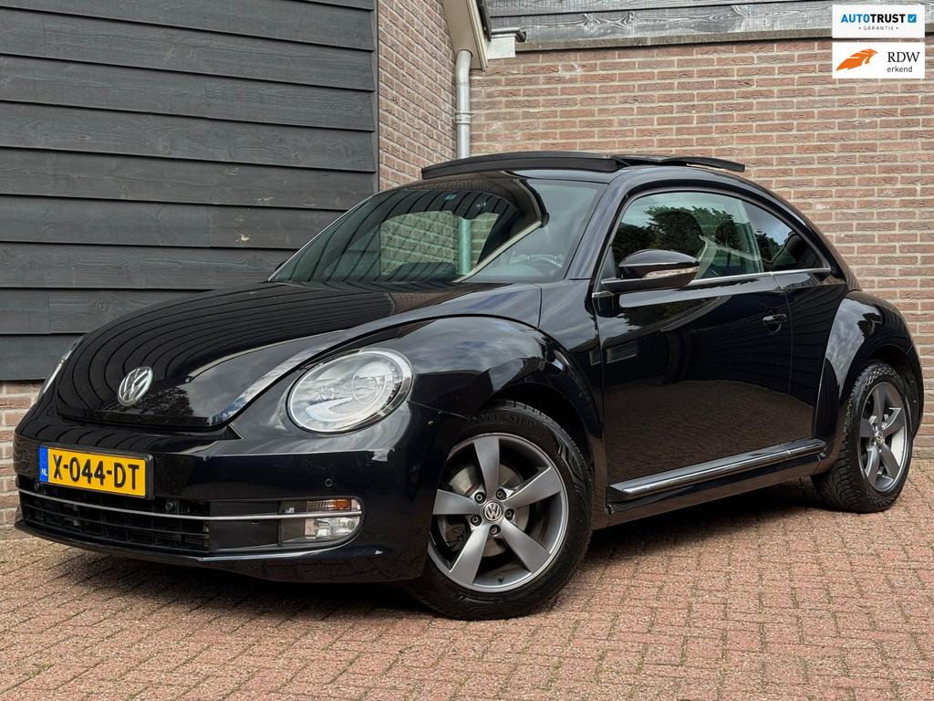 Volkswagen Beetle 1.2 TSI Design BlueMotion | Automaat | Pan, Gebruikt, 4 cilinders, 4 stoelen, Zwart