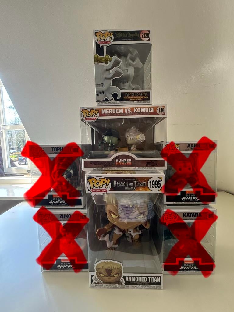 Big Funko Pop collection, Ophalen, Zo goed als nieuw