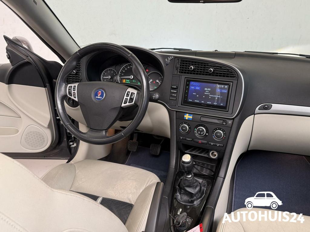 Saab 9-3 Cabrio 1.8t Vector HIRSCH|Smoke Beige|XENON |NAVI|A, 1998 cc, Gebruikt, 4 cilinders, 4 stoelen