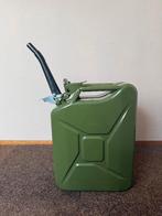 20 liter stalen brandstof jerrycan + schenktuit, Ophalen