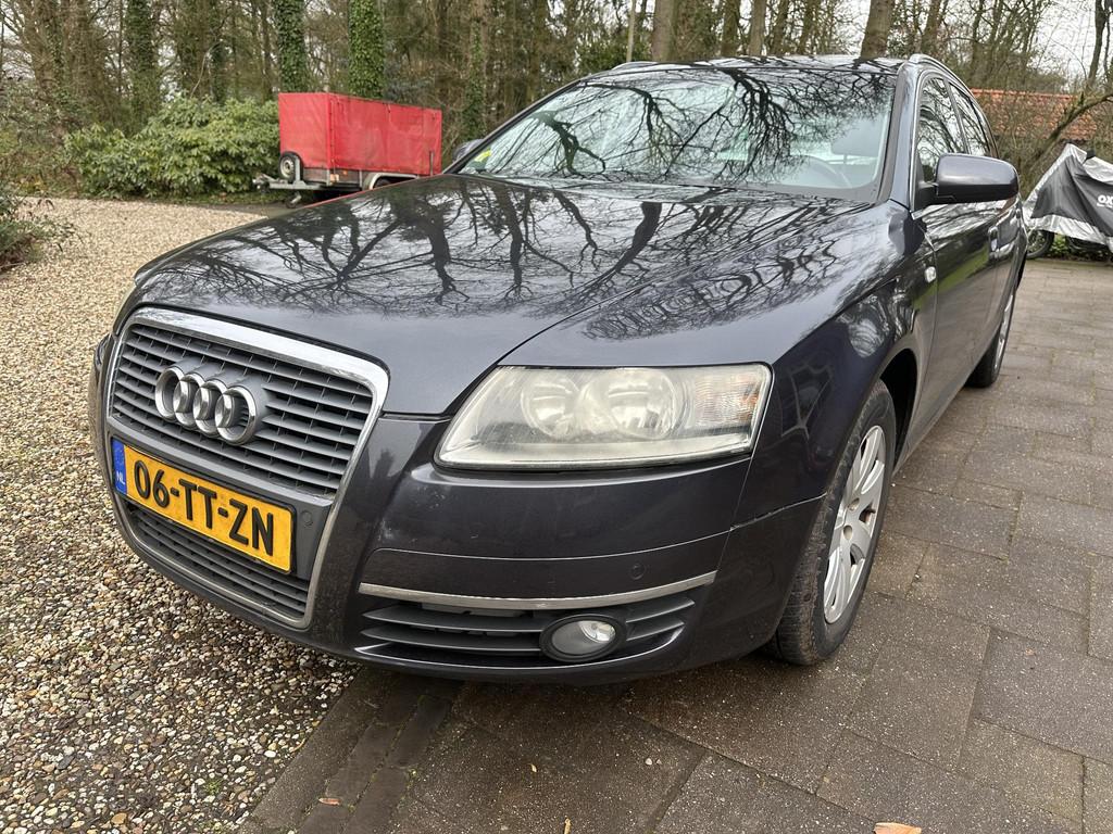 Audi A6 Avant 2.0 TFSI Pro Line Business Climate control cru, Auto's, Voorwielaandrijving, Stof, Gebruikt, Zwart