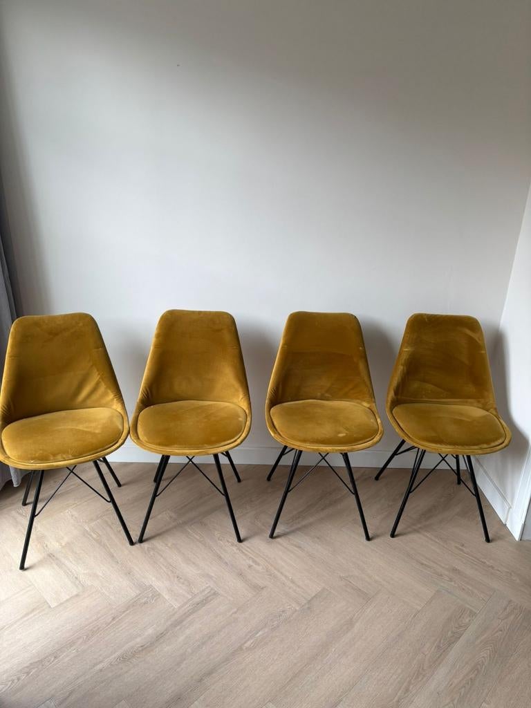 KICK eetkamerstoelen, Ophalen of Verzenden, Gebruikt