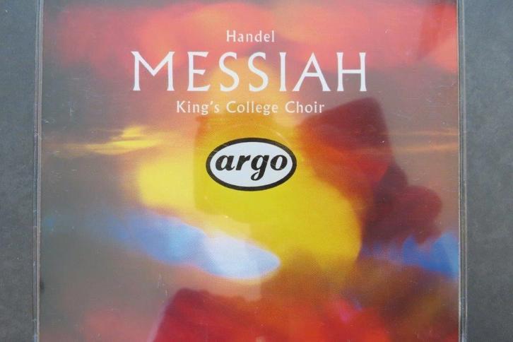 2Cd: Messiah, G.F. Handel, King's College Choir Cambridge, Cd's en Dvd's, Cd's | Klassiek, Zo goed als nieuw, Kamermuziek, Classicisme