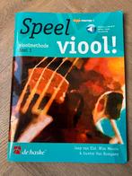 Speel Viool deel 1 - Jaap van Elst, Gebruikt, Klassiek, Les of Cursus, Ophalen of Verzenden