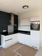 Complete Nette Hoekkeuken + Apparatuur GEDEMONTEERD, Ophalen of Verzenden, Zo goed als nieuw, Composiet, Hoekkeuken