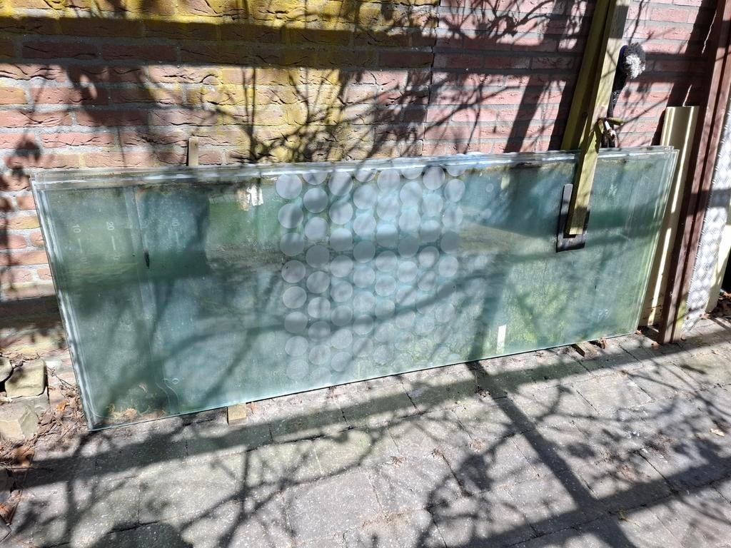 Gratis geharde glasplaten, Tuin en Terras, Ophalen of Verzenden, Metaal, Overige typen