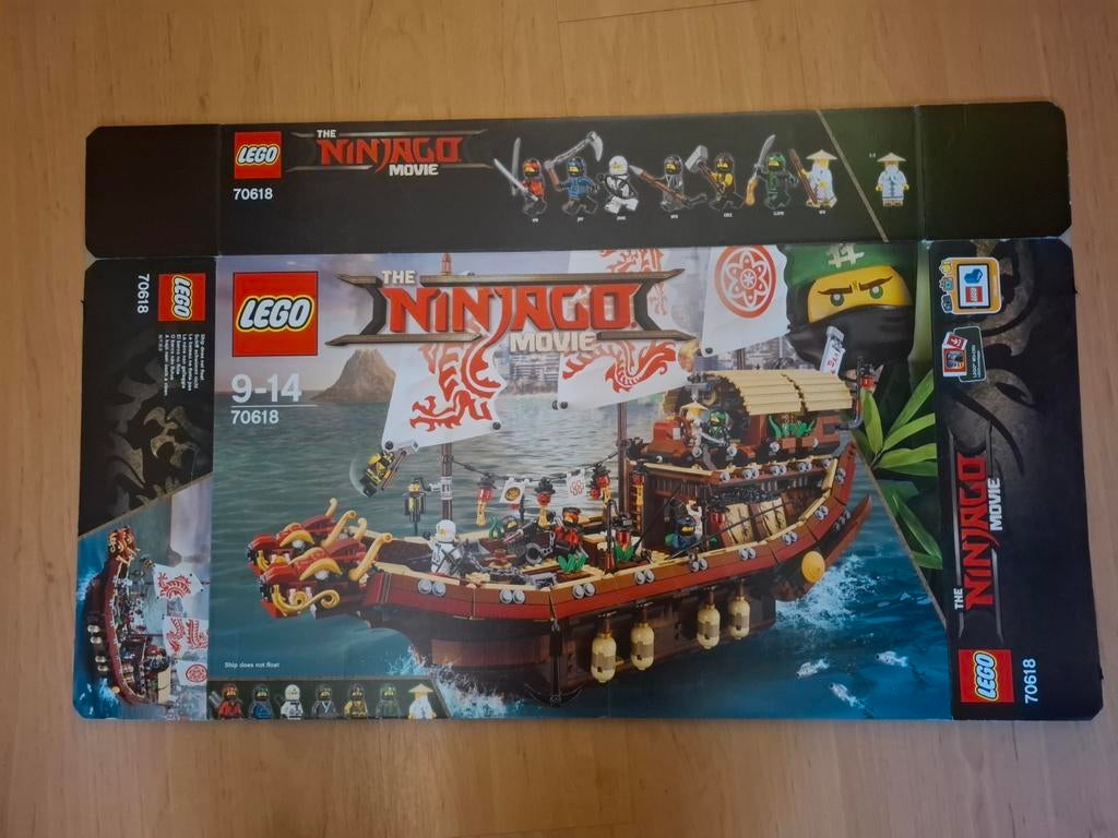 Lege LEGO Ninjago 70618 Destiny's Bounty * lege doos*, Gebruikt, Lego, Accessoire, Ophalen of Verzenden