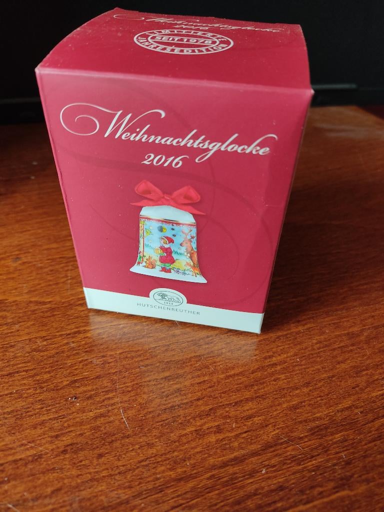Weinachtsglocke 2016 Hutschenreuther, Ophalen of Verzenden, Zo goed als nieuw, Porselein, Overige typen