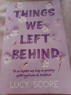 Things we left behind - Lucy Score, Boeken, Ophalen of Verzenden, Zo goed als nieuw