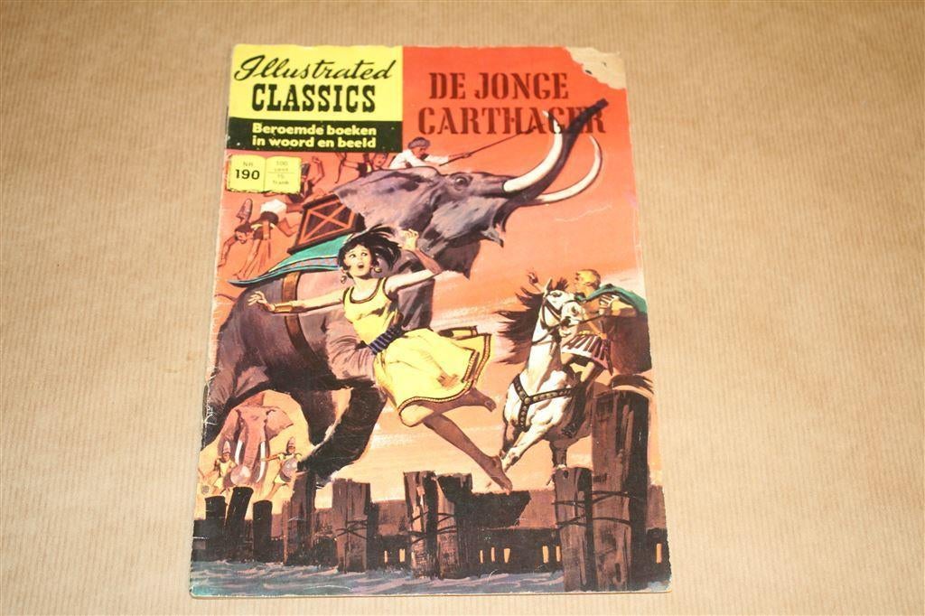 De jonge Carthager - Illustrated Classics - 1970, Boeken, Stripboeken, Eén stripboek, Ophalen of Verzenden, Gelezen