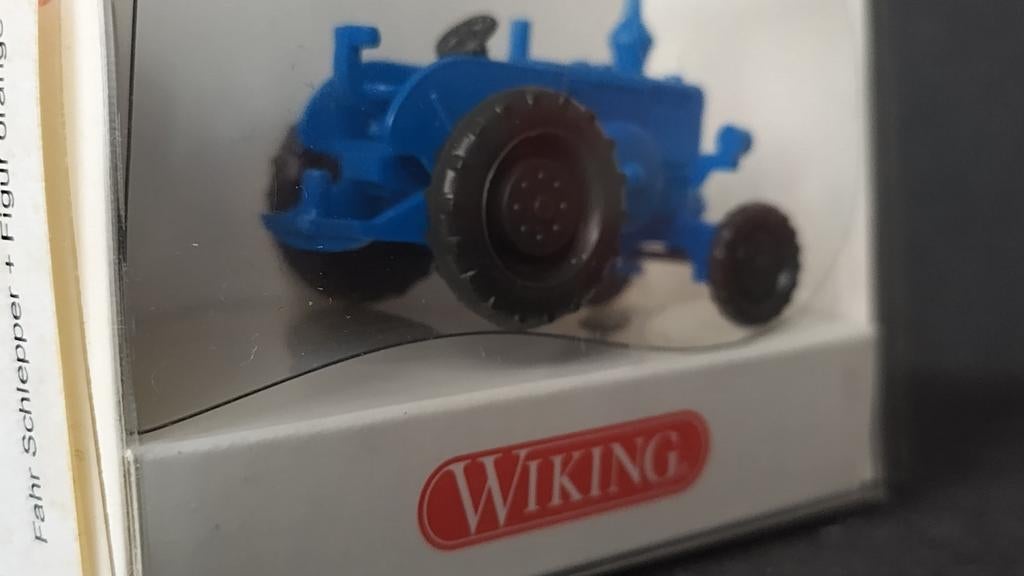 Fahr tractor 1:87 H0 Wiking Pol, Wiking, Nieuw, Hijskraan, Tractor of Landbouw, Wiking@wiking.de