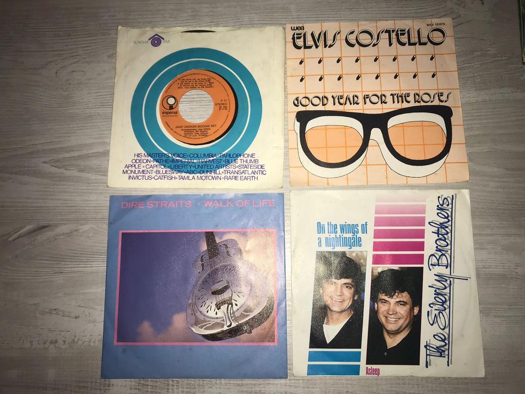 4 singels pop, Ophalen of Verzenden, Zo goed als nieuw, Pop