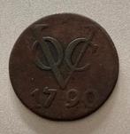 Koperen Duit Verenigde Oost-Indische Compagnie 1790 VOC, Postzegels en Munten, Munten | Nederland, Verzenden, Vóór koninkrijk