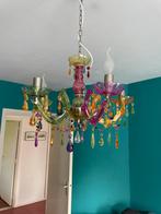 Kleurrijke kroonluchter, Ophalen, Zo goed als nieuw, Kunststof