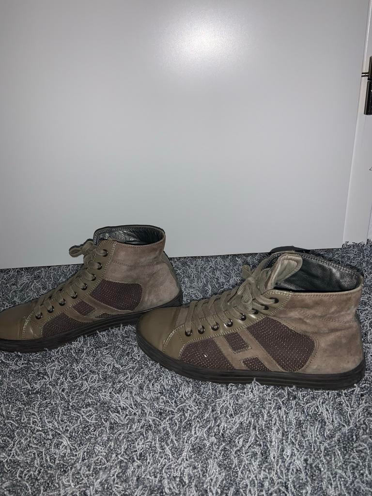 Hogan hoge sneakers 38.5., Bruin, ., Ophalen of Verzenden, .