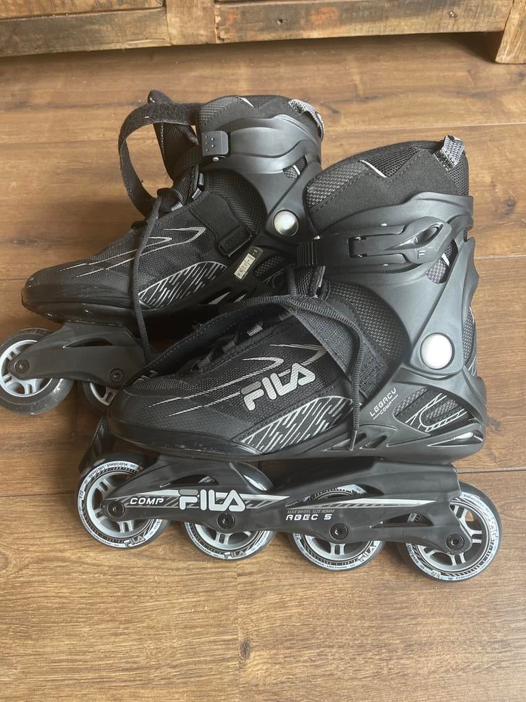 Fila Legacy Comp inline skates maat 40.5, Sport en Fitness, Skeelers, Zo goed als nieuw, Inline skates 4 wielen, Heren, Verstelbaar
