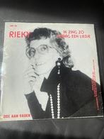 Rieky : Ik Zing Zo Graag Een Liedje ( single vinyl), Ophalen of Verzenden, Zo goed als nieuw, Nederlandstalig