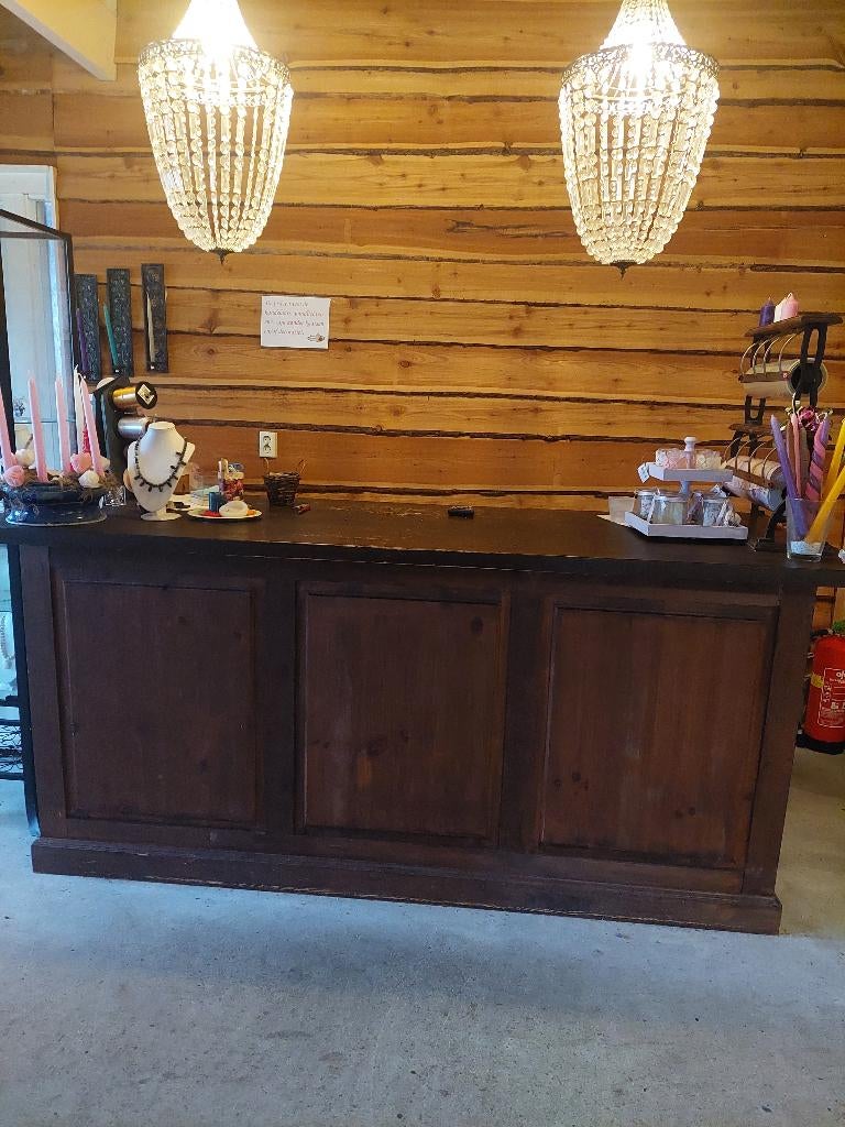 Toonbank, Ophalen, Gebruikt