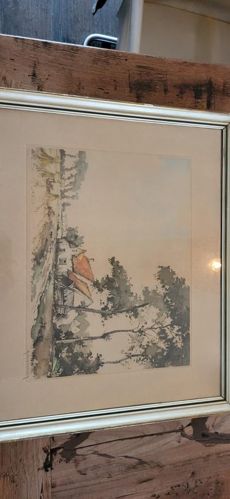 Schilderij, Antiek en Kunst, Kunst | Tekeningen en Foto's, Ophalen of Verzenden