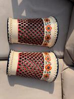 Spaanse halve lampenkappen van Tito, aardewerk, Ophalen