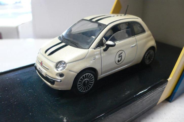 fiat 500 #5 - solido exclusief  1/43, Hobby en Vrije tijd, Modelauto's | 1:43, Nieuw, Auto, Solido, Verzenden