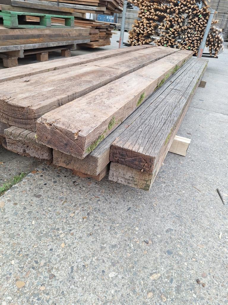 Azobe dikke hardhouten balken 7x15x300cm, Ophalen, Gebruikt, 250 cm of meer, Balken