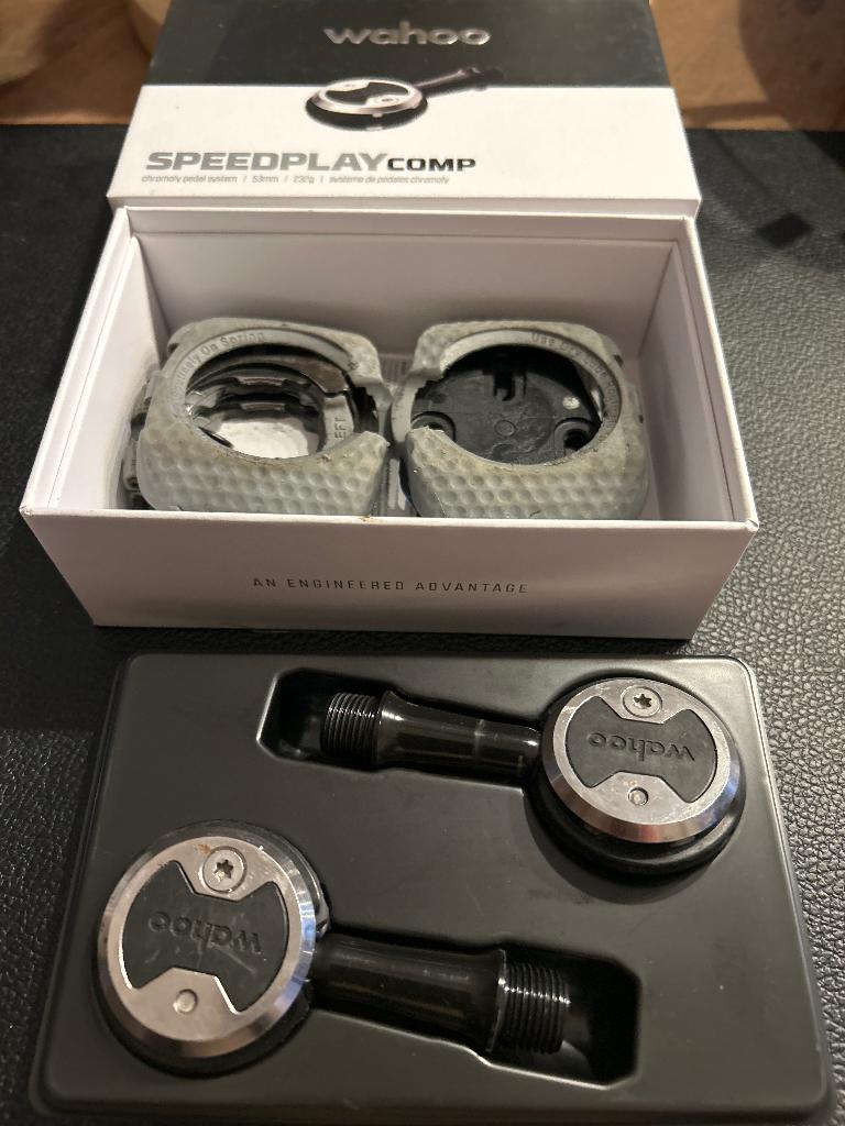 Speedplay comp pedalen, Crankstel of Pedalen, Gebruikt, Wahoo, Overige materialen
