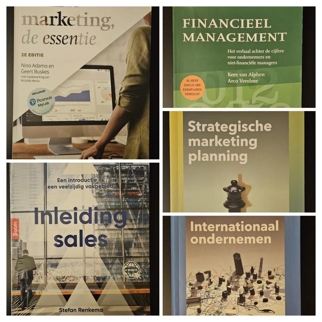 Boeken HBO Commerciële Economie, Boeken, Ophalen of Verzenden, Zo goed als nieuw, Economie en Marketing