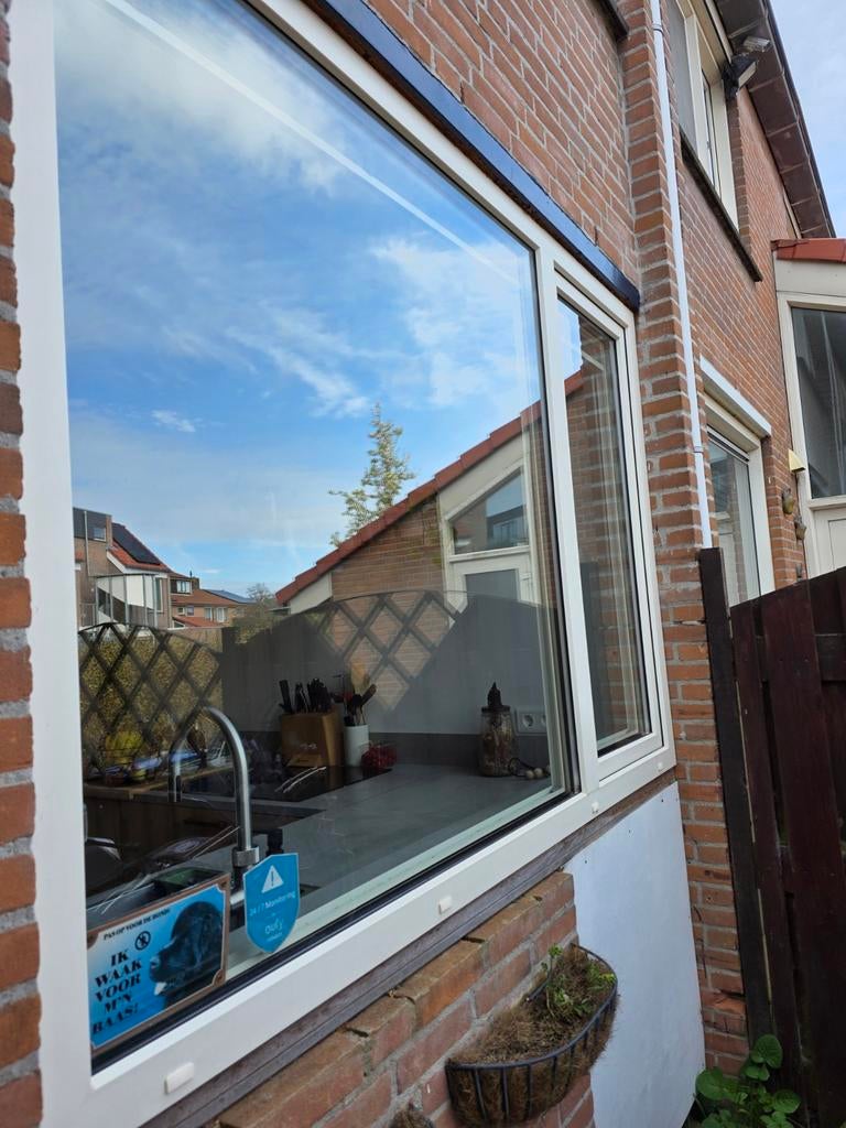 Kunststof raamkozijn, Ophalen, Kunststof, Gebruikt, Raamkozijn