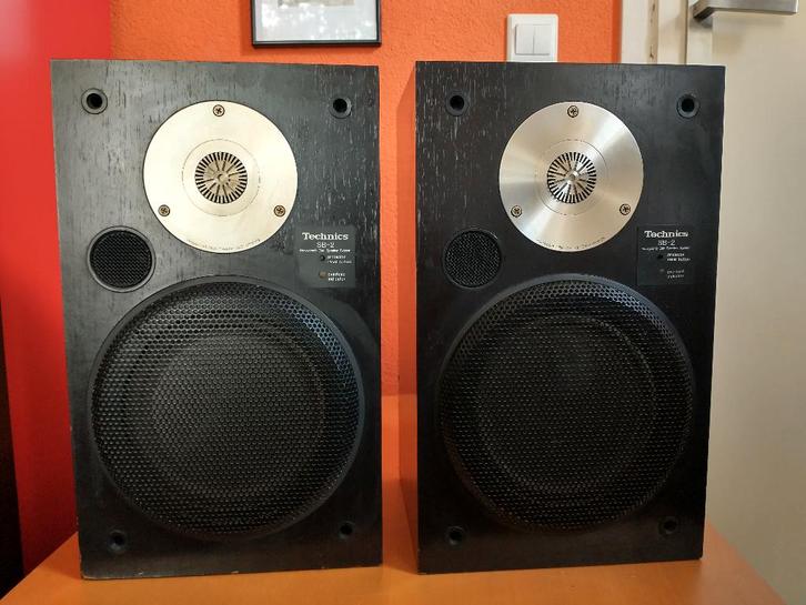 Technics SB-2, Audio, Tv en Foto, Luidsprekers, Zo goed als nieuw, Front, Rear of Stereo speakers, Minder dan 60 watt, Overige merken