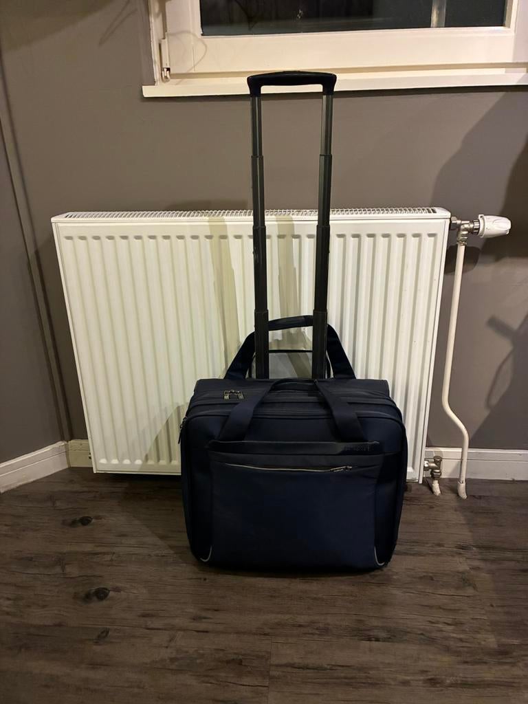 Samsonite, trolley, Computers en Software, Laptoptassen, Ophalen, 17 inch of meer, Gebruikt, Trolleytas