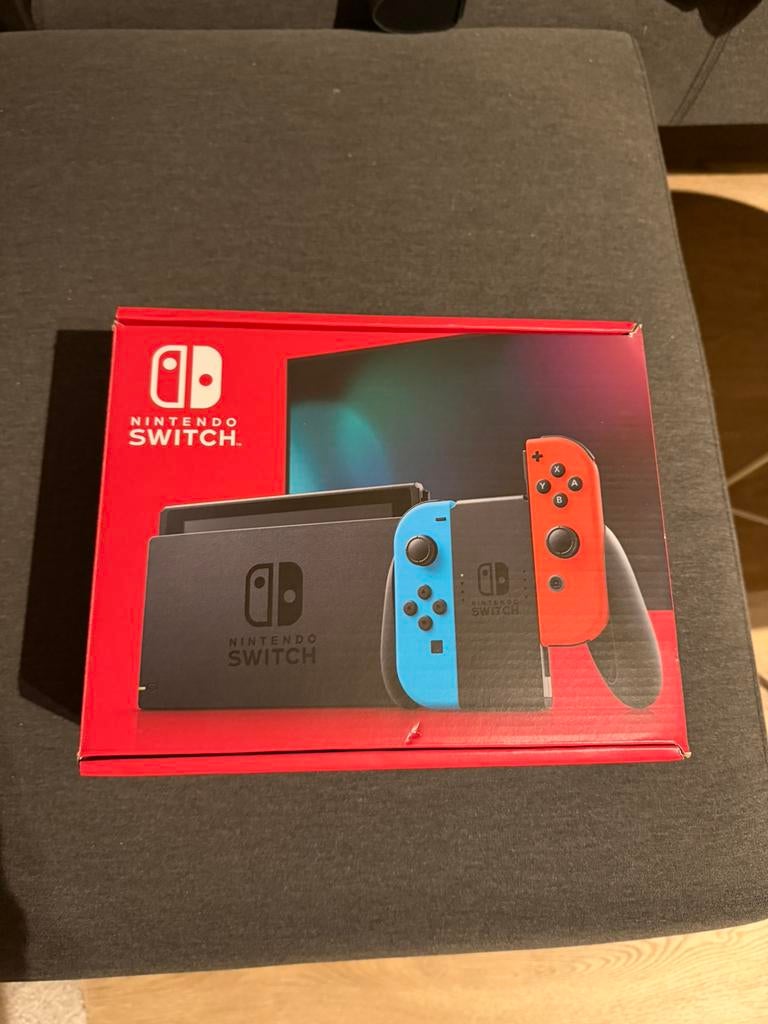 Nintendo Switch (256 GB SD kaart), Spelcomputers en Games, Spelcomputers | Nintendo Switch, Met 2 controllers, Ophalen of Verzenden