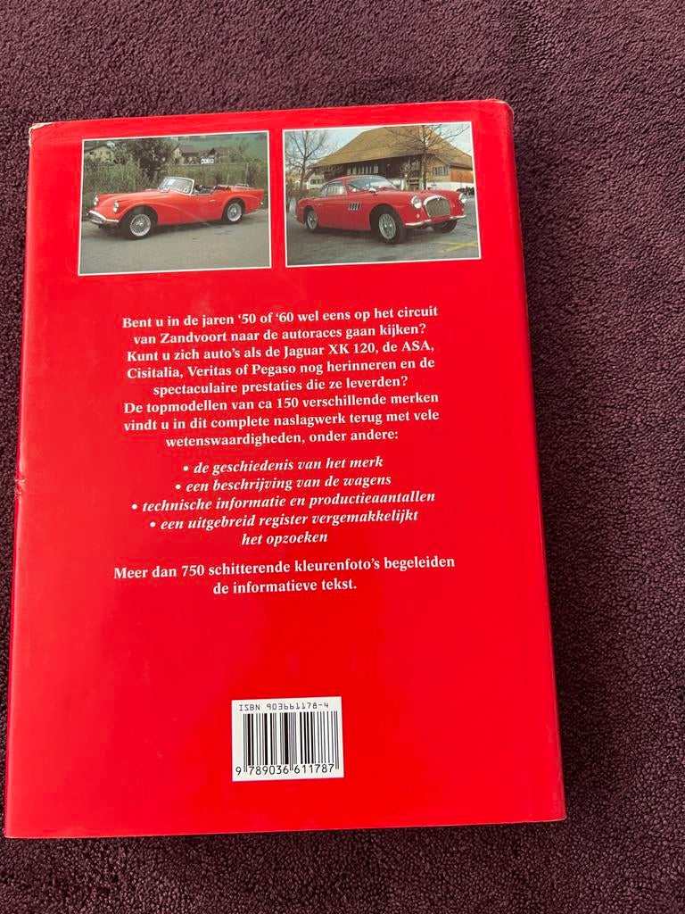 Oldtimer Encyclopedie Sportauto's 1945-1975, Ophalen of Verzenden, Gelezen, Algemeen