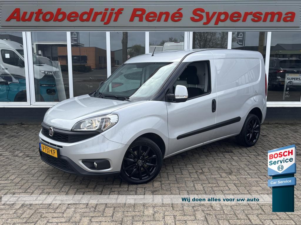 Fiat Doblò Cargo 1.3 MJ L1H1 | Trehaak | Airco | Navi | Cru, Voorwielaandrijving, Euro 5, Stof, Gebruikt