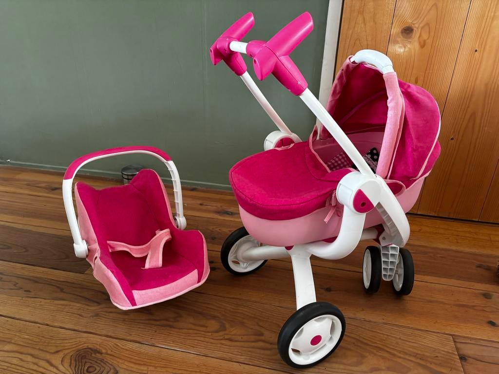 Smoby 3-in-1 maxi cosi poppenwagen, Ophalen, Gebruikt, Overige typen