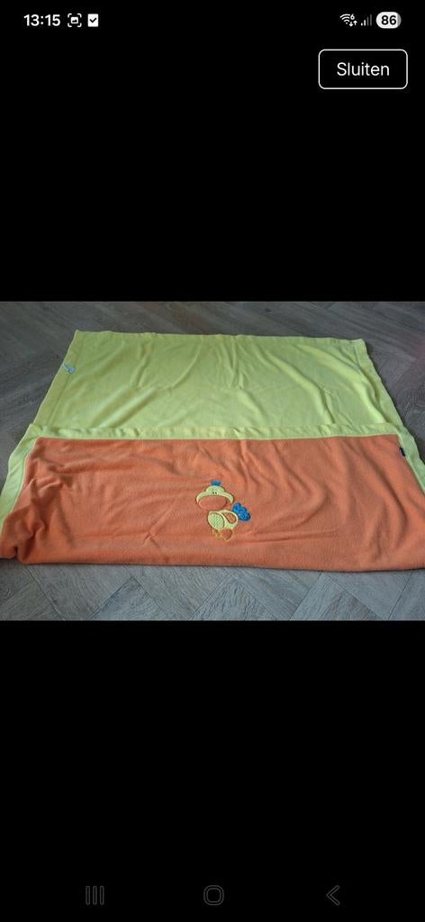 Een ledikant dekentje, Kinderen en Baby's, Ophalen of Verzenden, Zo goed als nieuw, 100 cm of meer, Deken