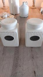 Set van 2 voorraadpotten: Cookies & Pasta, Ophalen, Zo goed als nieuw