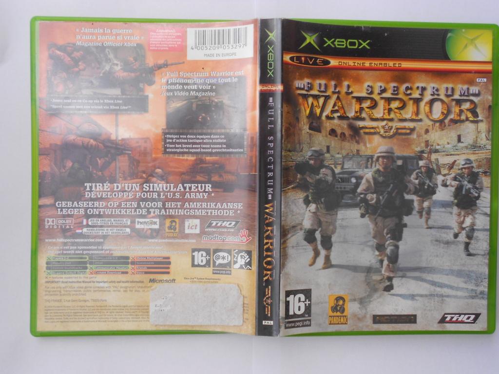 Full spectrum warrior game voor xbox compleet met boekje 16j, Spelcomputers en Games, Games | Xbox Original, Ophalen, Gebruikt