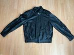 Zwarte leren jas Kircilar - Maat M, Kleding | Heren, Ophalen of Verzenden, Gedragen, Maat 48/50 (M), Zwart