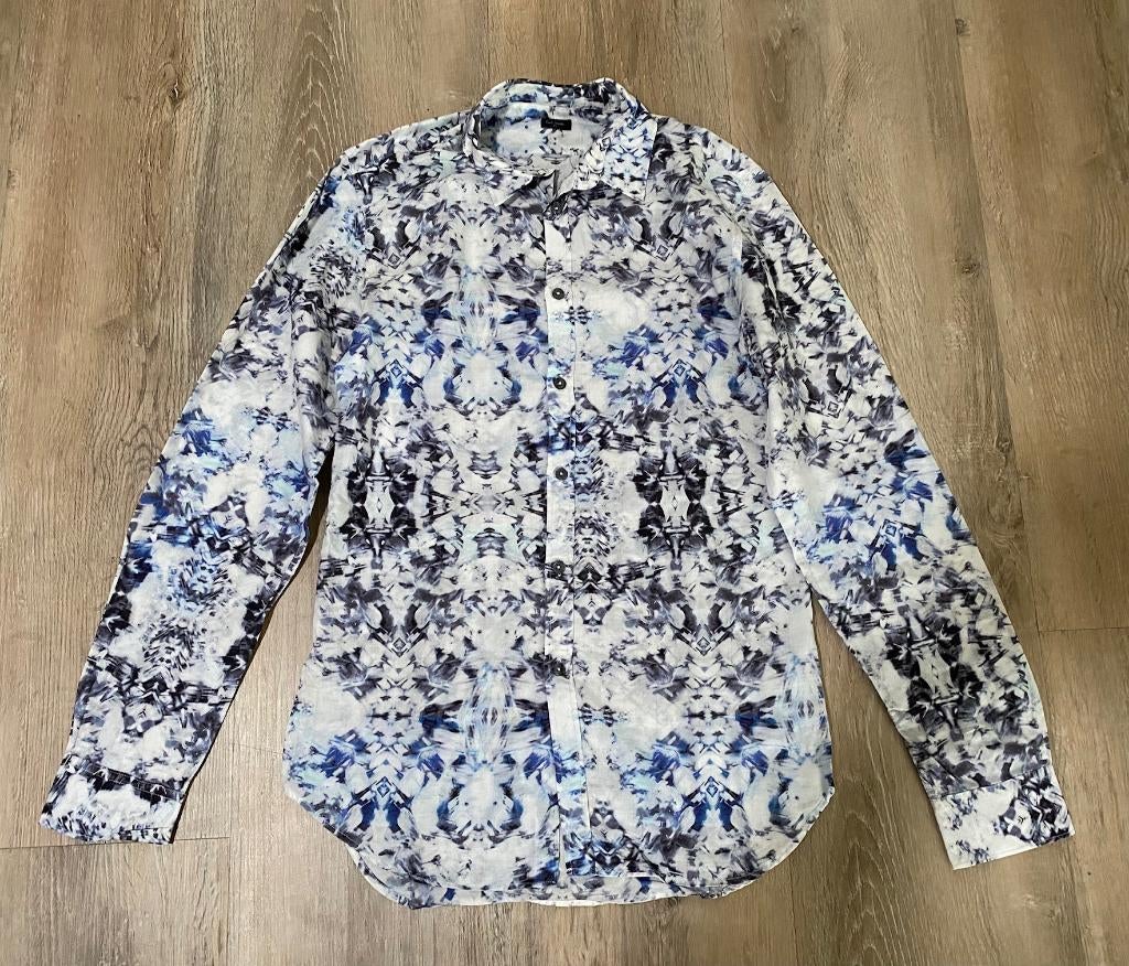 Paul Smith S, Paul Smith, Blauw, Halswijdte 38 (S) of kleiner, Ophalen of Verzenden