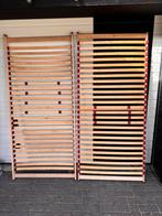 2 Lattenbodems 196x89cm, Ophalen, 90 cm, Eenpersoons, Zo goed als nieuw
