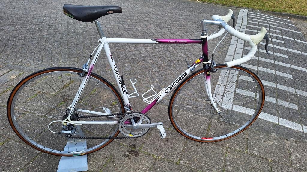 Concorde Lombardia vintage racefiets campagnolo wielen, Gebruikt, 10 tot 15 versnellingen, 57 tot 61 cm, Ophalen