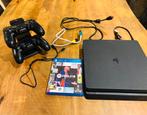 Complete Playstation 4 Slim, Spelcomputers en Games, Ophalen, Met games, Met 2 controllers, Zo goed als nieuw