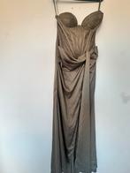 Kaki/olijf groene Jurk maat M, Kleding | Dames, Gelegenheidskleding, Ophalen of Verzenden, Zo goed als nieuw, Groen, Galajurk