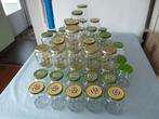 70 Hak lege glazen potten jam inmaak, Ophalen of Verzenden, Zo goed als nieuw, Glas, Overige typen