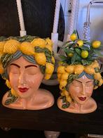 Citroen potten, Ophalen, Rond, Zo goed als nieuw, Aardewerk