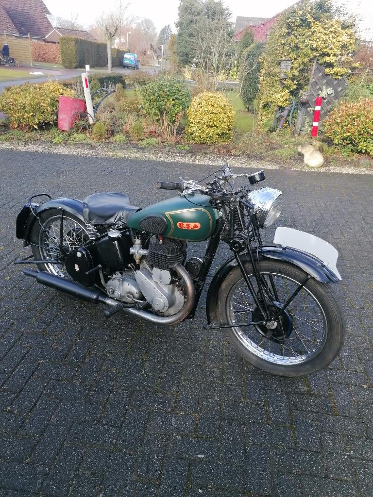 bsa  wm 20  bj 1941, Motoren, Gebruikt, Toermotor, Minimaal motorrijbewijs A2, Handgeschakeld
