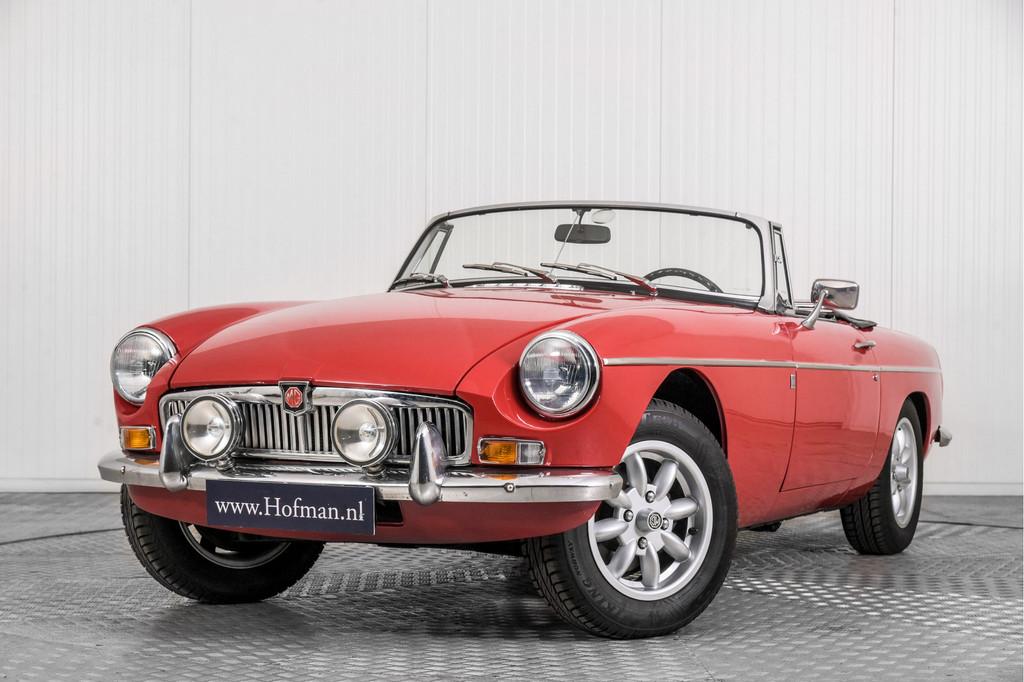 MG B 1.8 Roadster (bj 1971), Auto's, MG, B, Achterwielaandrijving, Gebruikt, 4 cilinders